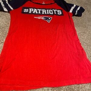 Girls Patriots T-shirt 7/8 M